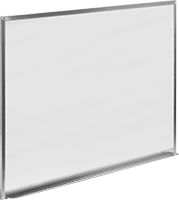 Image of Product. Front orientation. Whiteboards. Magnetic Whiteboards, Tray for Markers and Erasers.