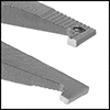 Image of Specification. Front orientation. Retaining Ring Pliers. Flat-Tip Retaining Ring Pliers.