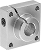 Flange-Mounted Shaft Supports
