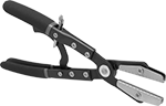 Image of Product. Front orientation. Hose and Tube Pliers. Pinch-Off Hose and Tube Pliers, Flat Jaws and Cushion Grip, Lever-Release Handle.