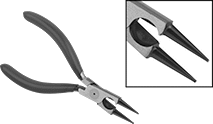 Image of Product. Pliers with Wire Cutter. Front orientation. Contains Inset. Wire-Forming Pliers. Wire-Forming Pliers, With Wire Cutter.