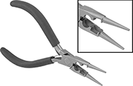Image of Product. Pliers with Wire Cutter. Front orientation. Contains Inset. Wire-Forming Pliers. Corrosion-Resistant Wire-Forming Pliers , With Wire Cutter.