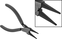Image of Product. Pliers. Front orientation. Contains Inset. Wire-Forming Pliers. Wire-Forming Pliers, Without Wire Cutter.