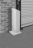 Image of ProductInUse. Front orientation. Door-Track Guards. Door-Track Guards.