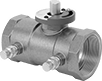 Image of Product. Front orientation. Flow-Adjustment Valves. Threaded Balancing Valves.