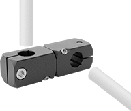 Image of ProductInUse. Front orientation. Conveyor Guide Cross Blocks. Style N.