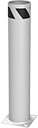 Image of Product. Front orientation. Bollards. Bollards, Open Top with 1 Band.