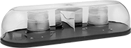 Image of Product. Front orientation. Indicator Lights. Surface-Mount Strobe Indicator Light Bars.