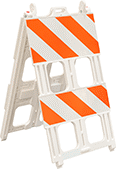 Image of Product. Front orientation. Barricades. Panel Barricades.
