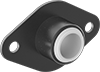 Light Duty Dry-Running Mounted Sleeve Bearings with Two-Bolt Flange