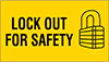 Illustrated Lockout Labels
