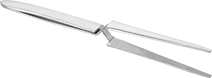 Image of Product. Front orientation. Tweezers. Squeeze-to-Open Tweezers, Standard Square Tips and Plain-Grip.