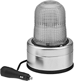 Image of Product. Front orientation. Indicator Lights. Flashing Indicator Lights with Vehicle Plug.