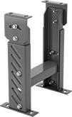 Image of Product. Front orientation. Conveyors. High-Capacity Large-Diameter Roller Conveyors, Stationary Stand.