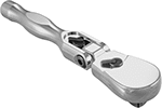 Image of Product. Oval Head with Lockable Flex Head. Front orientation. Ratchet Wrenches. Flex-Head Ratchet Wrenches, Oval Head, Lockable Flex Head.