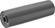 Image of Product. Replacement Tail Pulleys. Front orientation. Conveyor Belt Pulleys. Belt Conveyors.