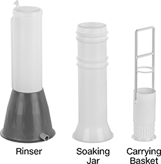 Image of Product. Front orientation. Contains Annotated. Pipette Washers.