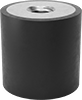 Metric Corrosion-Resistant Vibration-Damping Sandwich Mounts with Inserts