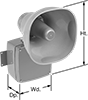 Hazardous Location Multiple-Tone Horns