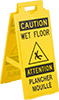 Fold-Flat Slip and Fall Prevention Signs