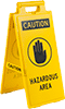 Fold-Flat Security and Admittance Signs