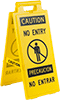 Fold-Flat Security and Admittance Signs