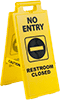 Fold-Flat Security and Admittance Signs