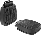 Image of Product. Front orientation. Respirator Cartridges. Air-Purifying Respirator Cartridges, 3M, Compatible with HF-800 Series.