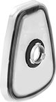 Image of Product. Front orientation. Respirator Filter Connectors. Air-Purifying Respirator Filter Connectors, 3M.