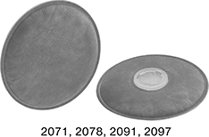 Image of Product. Front orientation. Contains Annotated. Respirator Filters. Filters for Air-Purifying Respirators, 3M.