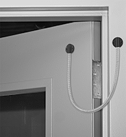 Image of ProductInUse. Front orientation. Power Cords. Power Cords for Electric Door Locks.