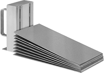 Image of ProductInUse. Front orientation. Sheet Metal Separators. Magnetic Sheet Metal Separators.
