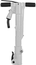 Image of Product. Front orientation. Demolition Hammers. Air-Powered Pavement-Breaker Demolition Hammers, 90-Lb. Wt. Class.