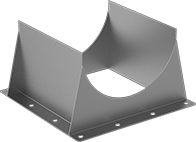 Image of Product. Front orientation. Screw Conveyors. Discharge Spouts.