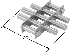 Image of Product. Front orientation. Contains Annotated. Magnetic Filters. Magnetic Rod Filters, For Round Openings.