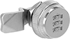 Washdown Resettable Combination Cam Locks