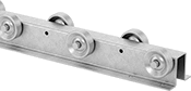 Image of Product. Front orientation. Flow Rails. Flow Rails, With Wheels, Style M.