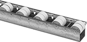 Image of Product. Front orientation. Flow Rails. Flow Rails, With Wheels, Style N.