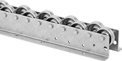 Image of Product. Front orientation. Flow Rails. Flow Rails, With Wheels, Style J.