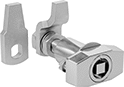 Image of Product. Front orientation. Cam Locks and Latches. Compression Square-Drive Cam Locks, Style D.