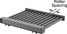 Image of Product. Front orientation. Contains Annotated. Conveyors. Heavy Duty Motorized Roller Conveyors, Conveyor Extension.