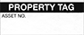 Image of Product. Front orientation. Labels. Material Tracking Labels , Blank, Property Tag.