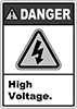 Illustrated Electrical Hazard Labels