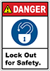 Illustrated Lockout Labels 