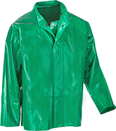 Image of Product. Front orientation. Jackets. Chemical-Resistant Rain Jackets, Long-Sleeve Jacket.