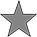 Image of Product. Front orientation. Star. Magnetic Chart Shapes .