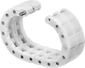 Image of Product. Front orientation. Conveyor Roller Coupling Chains.