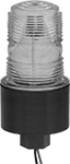 Image of Product. Front orientation. Indicator Lights. Pipe-Mount Narrow-Dome Hazardous Location Strobe Indicator Lights.