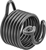 Image of Product. Front orientation. Air Hammer Retainers. Spring Air Hammer Retainers, Mechanical-Aid Spring Retainer.