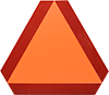 Image of Product. Front orientation. Signs. Slow-Moving-Vehicle Signs.